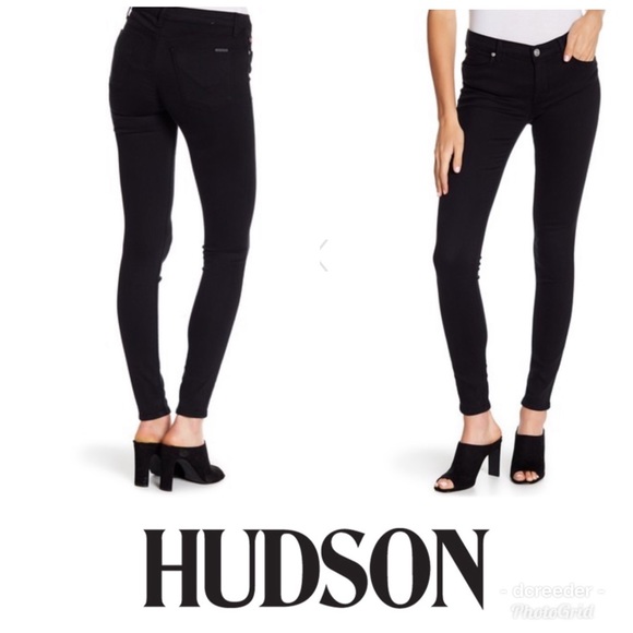 hudson black jeans